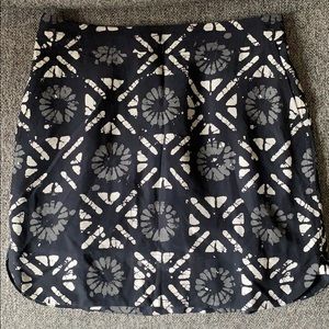 Worn once, Madewell Printed Skirt, Size Medium